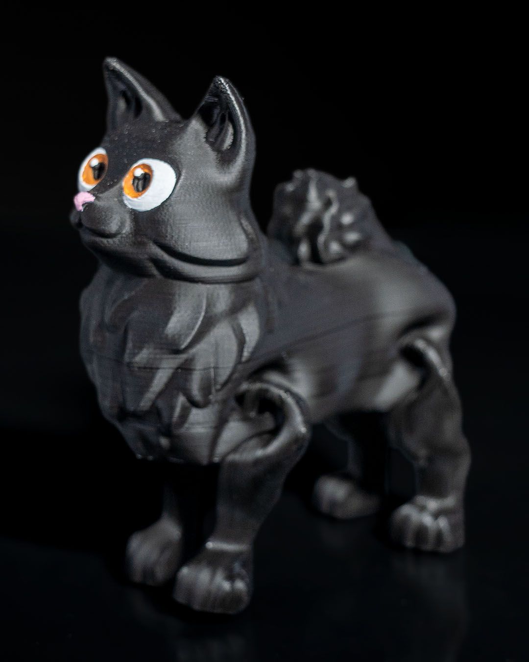 Fluffy Articulated Kitten · view 2