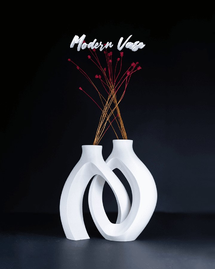 Modern Split Vase